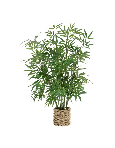 Bambou Artificiel Pot Naturel H100 Atmosphera
