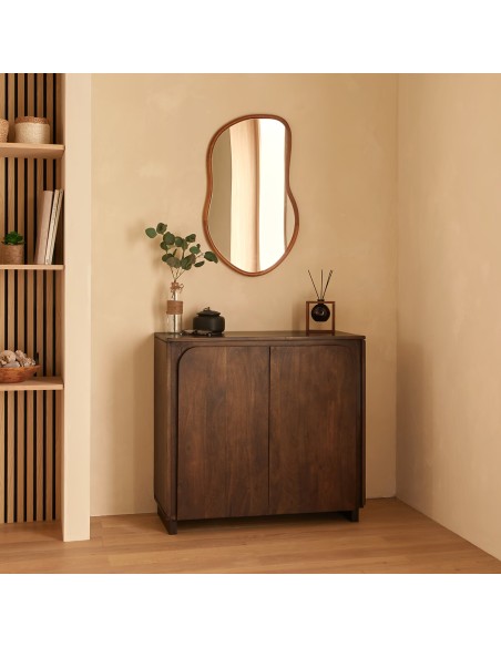 Miroir Organique Livia 75x45 Beige Atmosphera