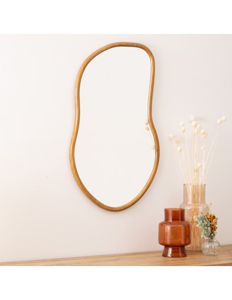 Miroir Organique Livia 75x45 Beige Atmosphera