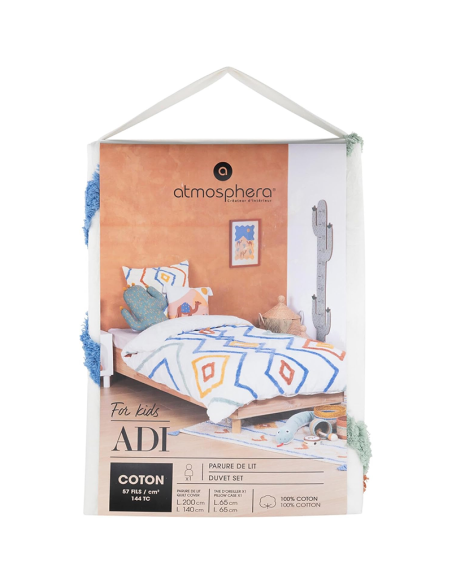 Parure de lit enfant Marrakech 140x200 Atmosphera