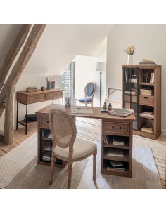 Console 2 tiroirs Danik Marron Atmosphera 2