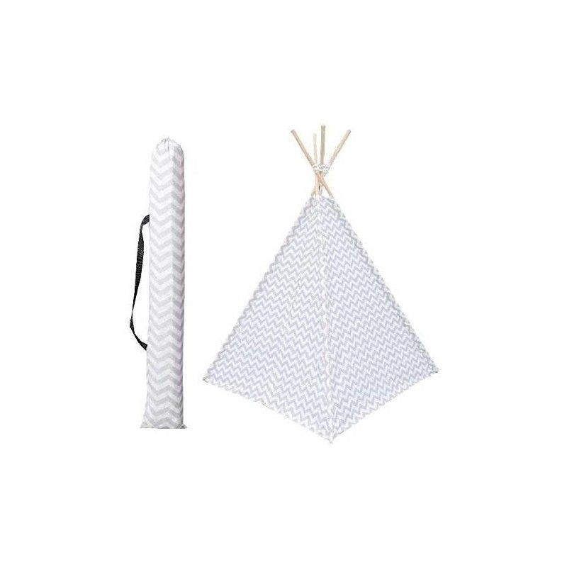 Tipi Déco Enfant 160cm Gris Atmosphera for kids