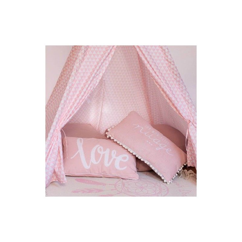 Tipi Déco Enfant 160cm Rose Atmosphera for kids
