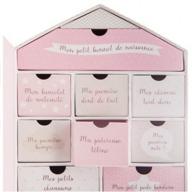 Maison Coffret Naissance Atmosphera For Kids Rose 2