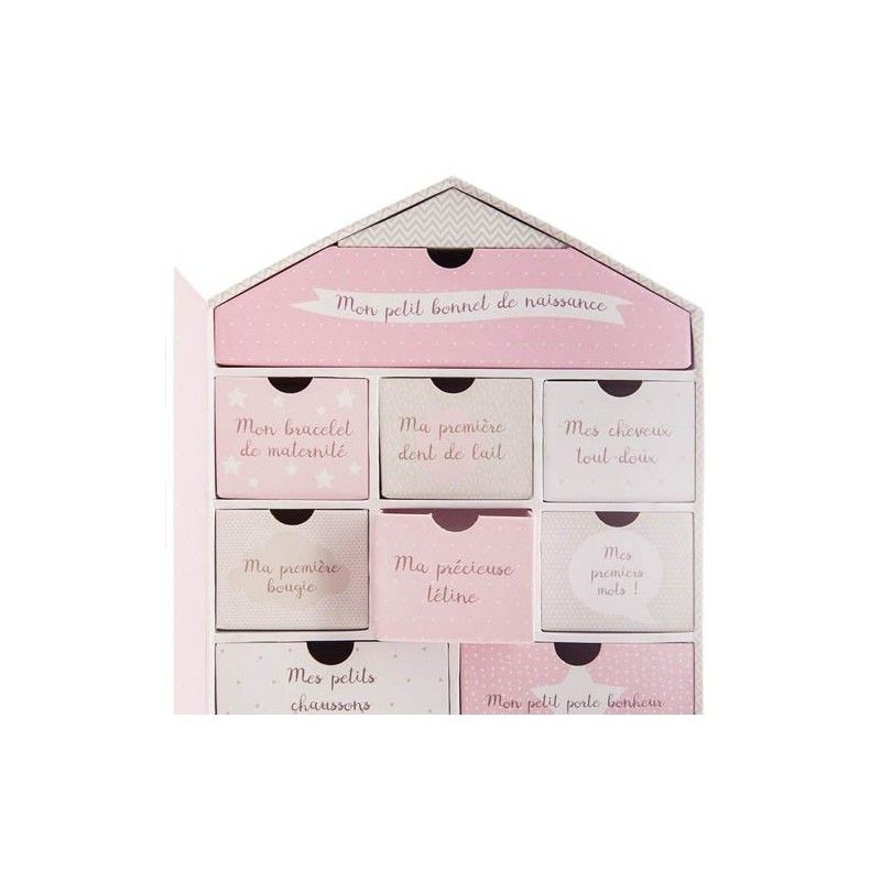 Maison Coffret Naissance Atmosphera For Kids Rose