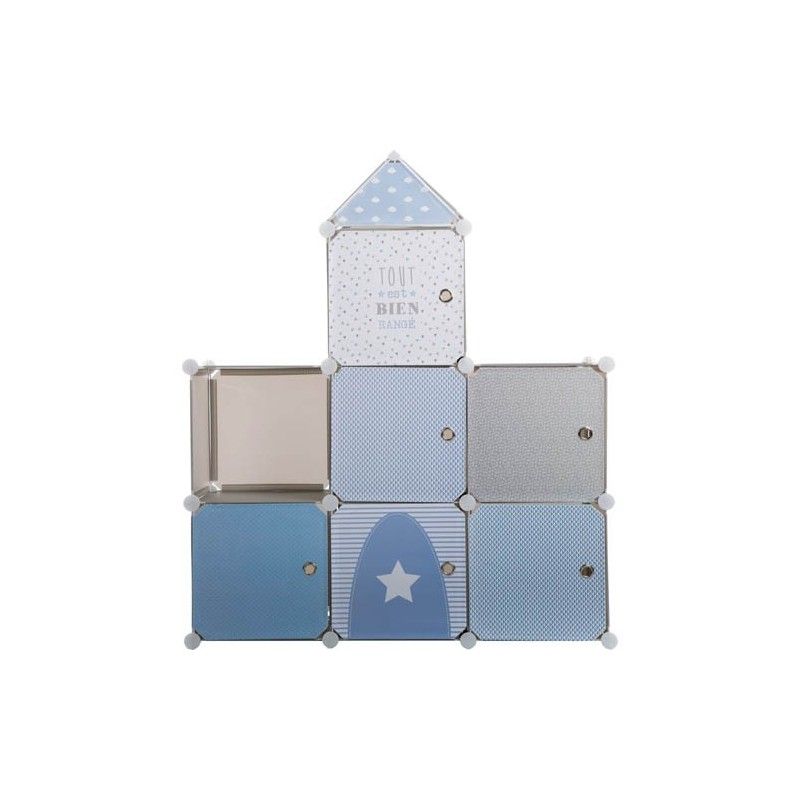 Meuble De Rangement Château Atmosphera For Kids Bleu