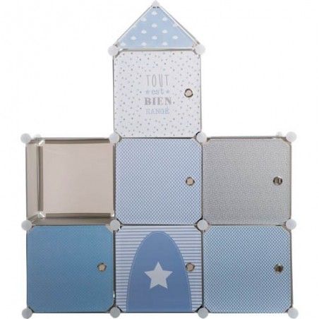 Meuble De Rangement Château Atmosphera For Kids Bleu