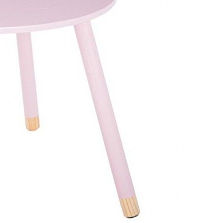 Table D'appoint Enfant En Bois MDF Douceur Atmosphera Rose