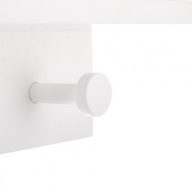 Patère / Étagère 2 En 1 Nuage 4 Accroches Atmosphera Blanc 2