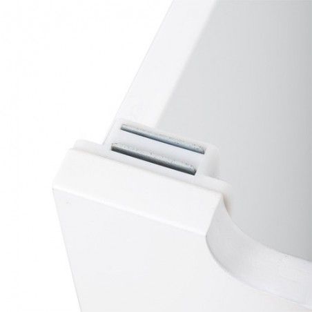 Coffre Rangement Enfant Petit Bazar Atmosphera Gris Et Blanc