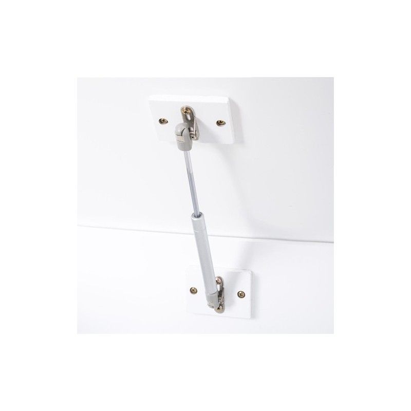 Coffre Rangement Enfant Petit Bazar Atmosphera Gris Et Blanc