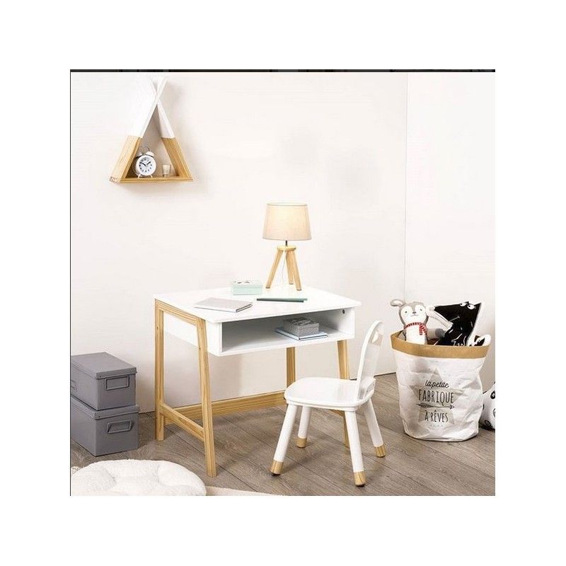 Étagère Tipi Enfant En Pin Atmosphera Blanc