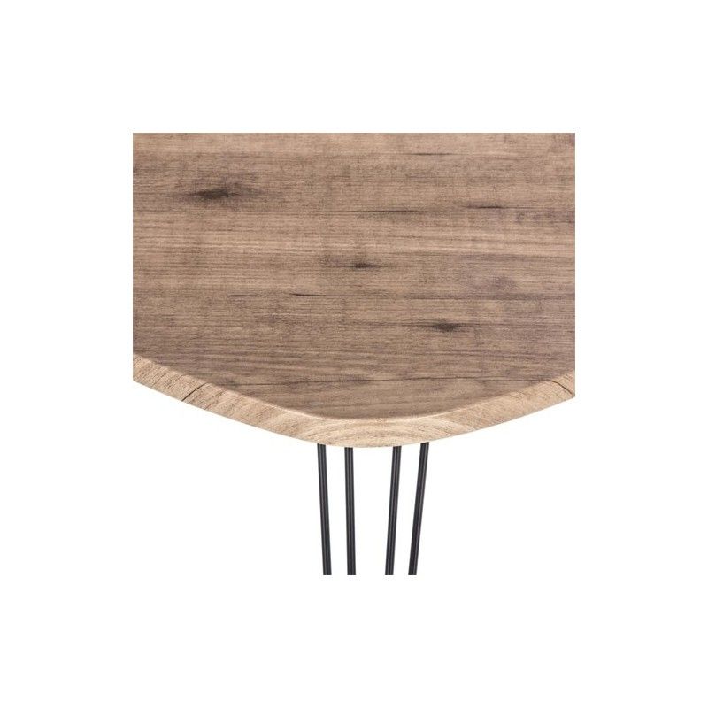 Table D\'appoint en métal Design Recup Gris