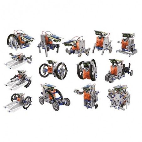 Jeu De Construction - Énergie Solaire 14 En 1 - Buki