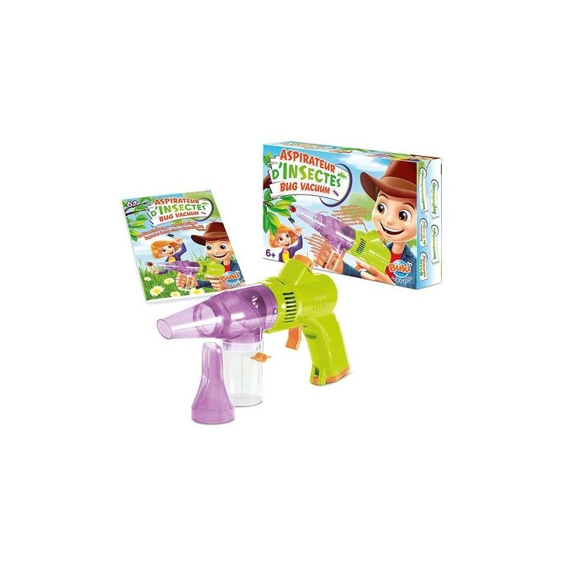 Jeu De Découvrir - Aspirateur D'insectes - Buki