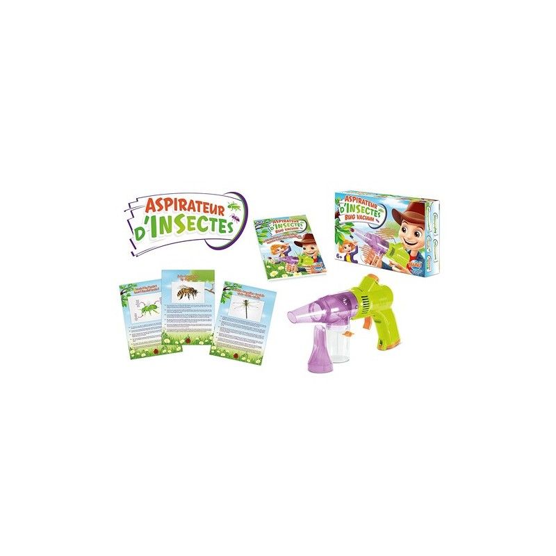 Jeu De Découvrir - Aspirateur D'insectes - Buki