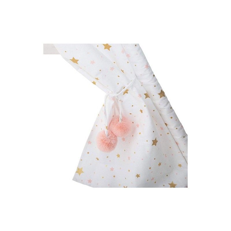 Tipi Enfant Décoratif Blanc Et Doré H160 Atmosphera