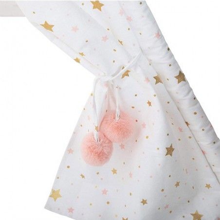 Tipi Enfant Décoratif Blanc Et Doré H160 Atmosphera