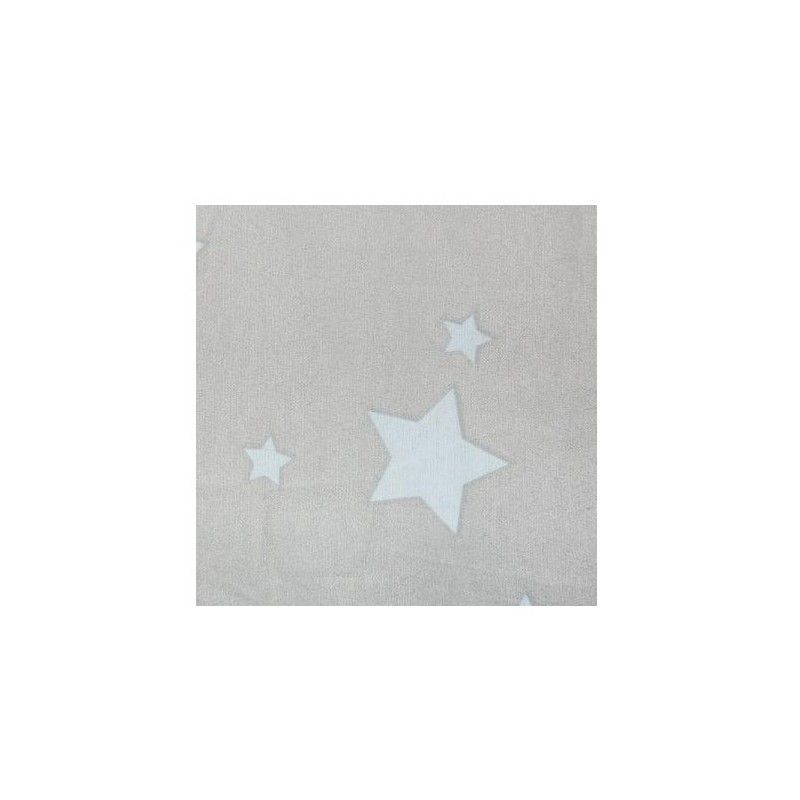 Tapis Rond 120cm Gris Étoile Atmosphera For Kids