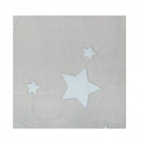 Tapis Rond 120cm Gris Étoile Atmosphera For Kids