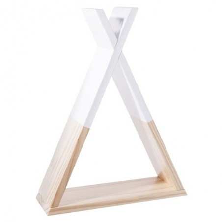 Lot De 6 Tipi Étagères Pour Enfant Blanc Atmosphera