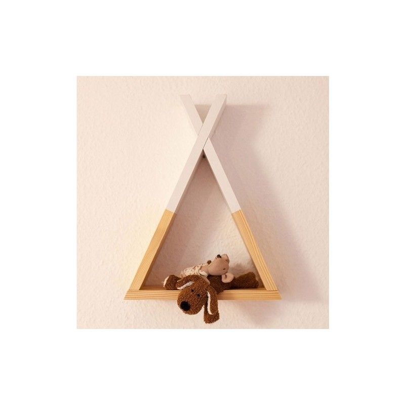 Lot De 6 Tipi Étagères Pour Enfant Blanc Atmosphera