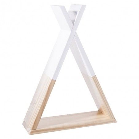 Lot De 3 Tipi Étagères Blanc Atmosphera