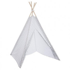 Tipi Gris Enfant + Bibliothèque Nuage Gris Atmosphera 2